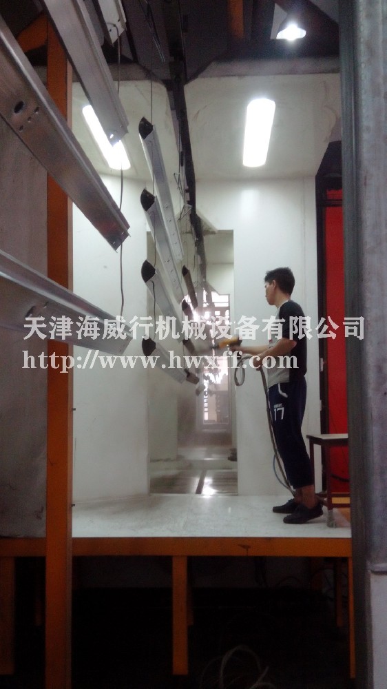护栏喷粉